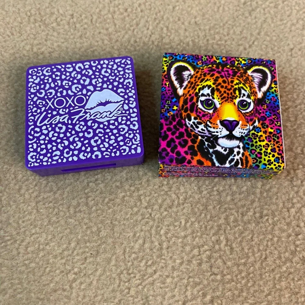 Lisa Frank Glamour Dolls Bitten & Bronzed Matte Bronzer Makeup Leopard Print New